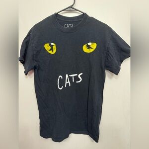 Cats Play / Movie 1981 T-shirt Woman Size Small - Oversized Broadway Musical